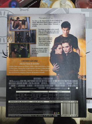 Luna Nueva Edición Especial 2 Discos DVD