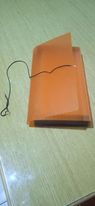 Portadocumenti espandibile arancione