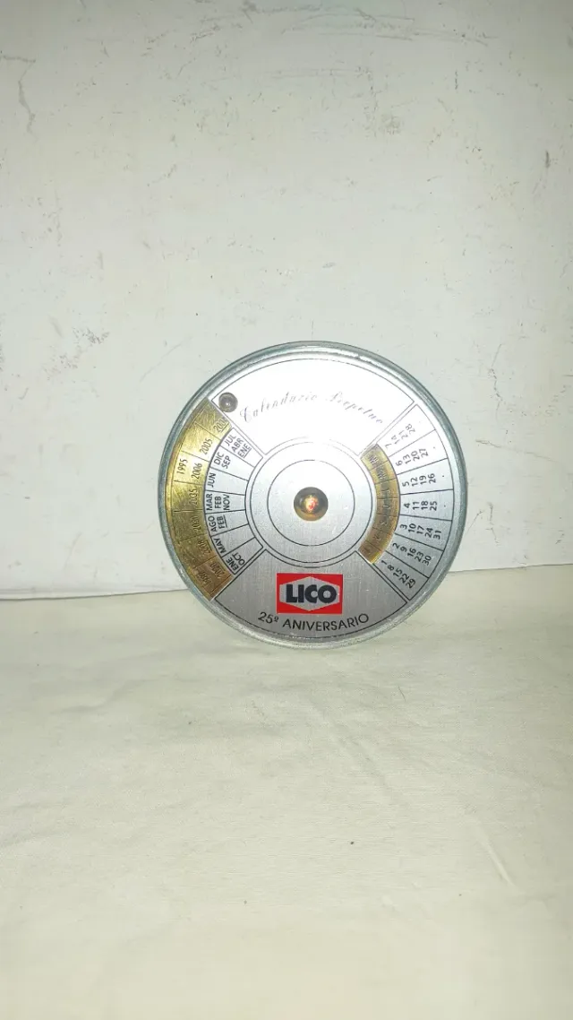 Calendario Perpetuo Lico Bronce