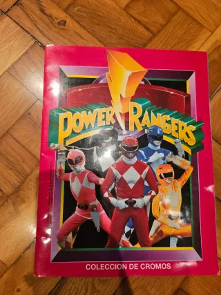Álbum Power Rangers Cromos 1994