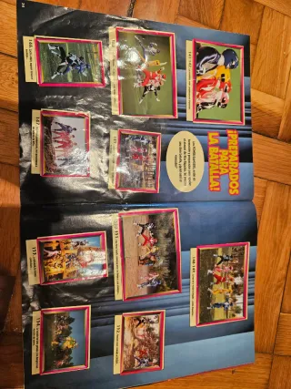Álbum Power Rangers Cromos 1994