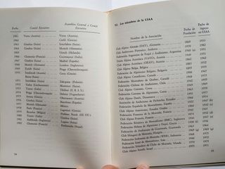 Libro UIAA Los 50 Primeros Años Alpinismo
