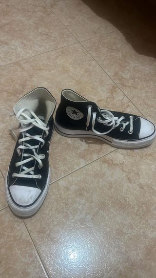 Converse All Star altas negras