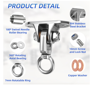 Gancio Soffitto M8 - Portata 500kg