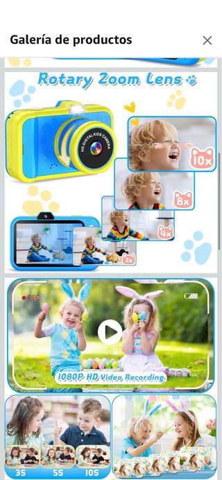 Cámara Digital Infantil HD