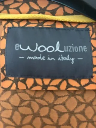 Ewooluzione Spolverino Arancione Taglia 44