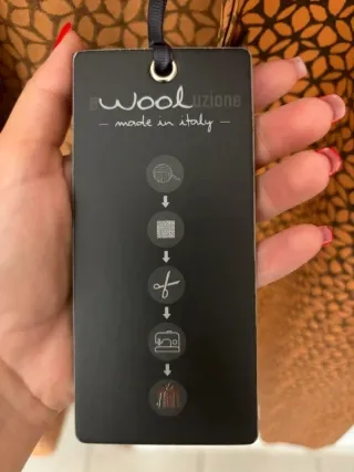 Ewooluzione Spolverino Arancione Taglia 44