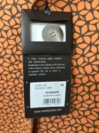 Ewooluzione Spolverino Arancione Taglia 44