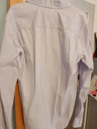 Camisa Tommy Hilfiger Morada Hombre