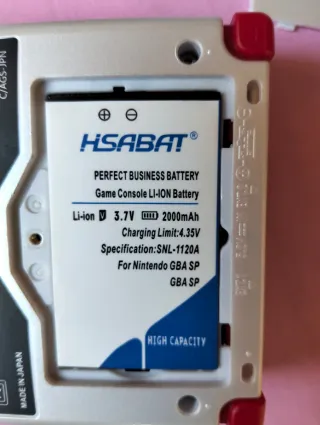 Nintendo Game Boy Advance SP Plata modelo AGS 101