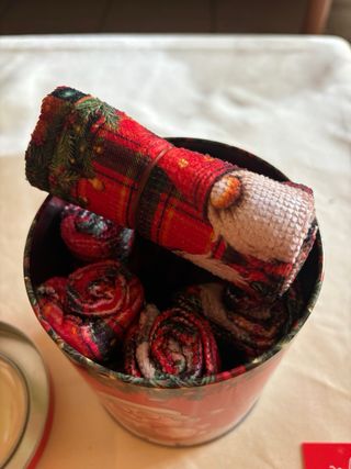 Scatola Natale Mastro Bianco 6 Pezzi