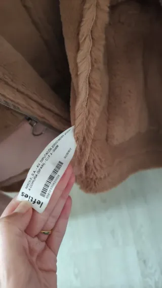 Cazadora Biker Lefties S/36 Doble Faz Rosa