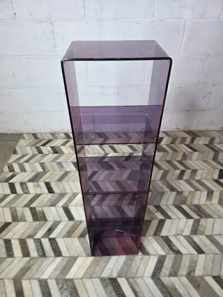 Estantería vintage metraquilato morado