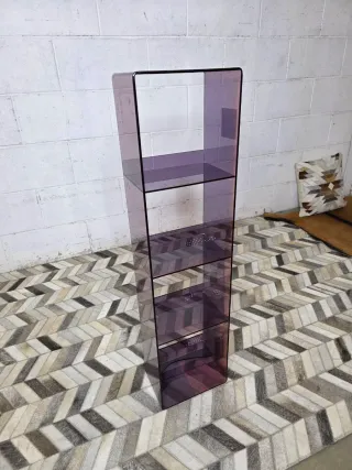 Estantería vintage metraquilato morado