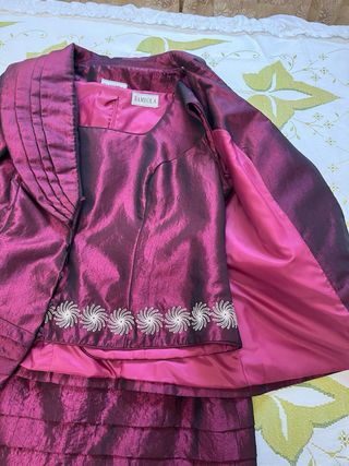 Conjunto 3 piezas morado/rosa