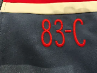 Chaqueta Adidas Hombre Azul y Roja