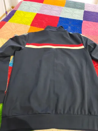 Chaqueta Adidas Hombre Azul y Roja