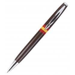 Bolígrafo blanco con detalles España