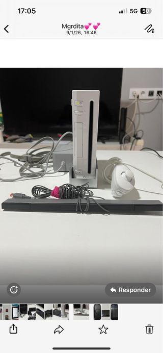 Consola Nintendo Wii Blanca + Accesorios