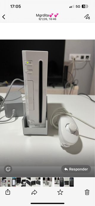 Consola Nintendo Wii Blanca + Accesorios