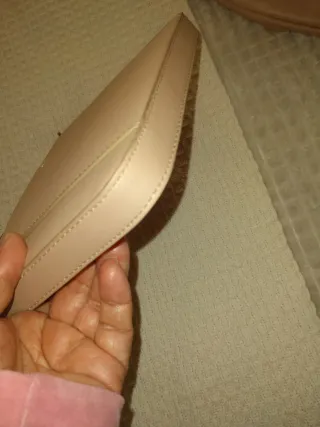 Bolso bandolera mujer beige/rosa