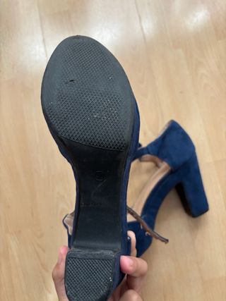 Tacones azul marino