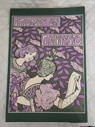 I Maestri del Manifesto - 2 Tavole Vintage