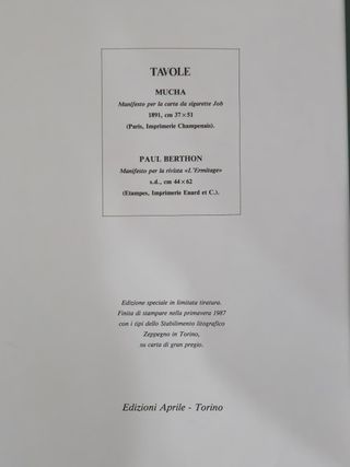 I Maestri del Manifesto - 2 Tavole Vintage