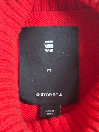 Jersey G-Star RAW Lana Cuello Alto Talla M