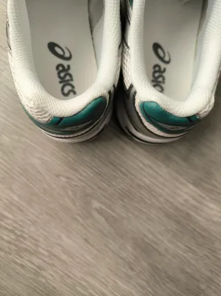 ASICS GEL-1130 Blancas/Verdes Talla 43.5 NUEVAS