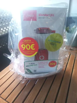 Batidora Livoo 1.5 L con Cheque Regalo