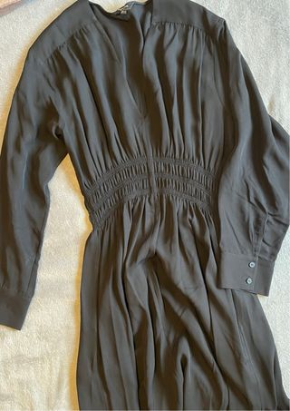 Vestido Negro Massimo Dutti