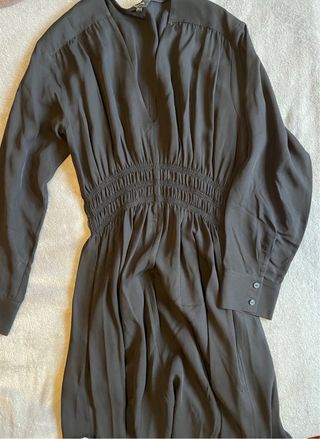 Vestido Negro Massimo Dutti