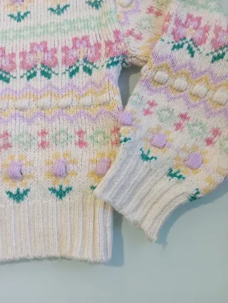 Jersey Jacquard Mango XS