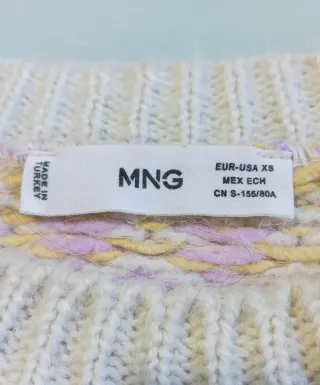 Jersey Jacquard Mango XS