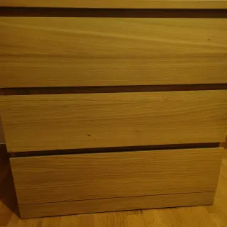 Cómoda Malm Ikea 3 cajones