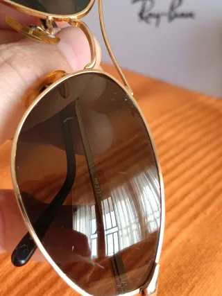 Gafas de sol Ray-Ban RB3131 doradas