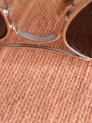 Gafas de sol Ray-Ban RB3131 doradas