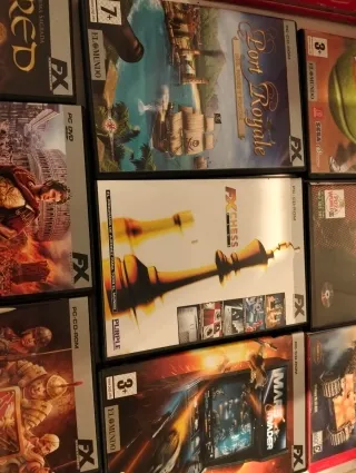 Lote 10 Juegos PC FX