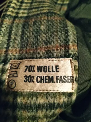 Abrigo Vintage Británico Hombre