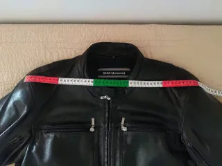 Chaqueta Cuero BMW Motorrad Negra