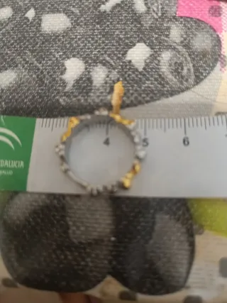 Anillo Tous Oso Dorado y Plateado Ajustable