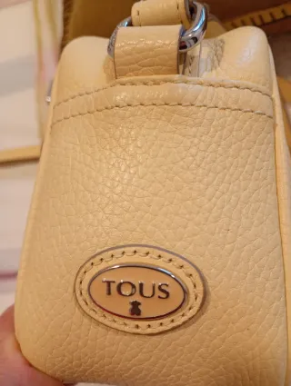 Bolso Tous amarillo piel