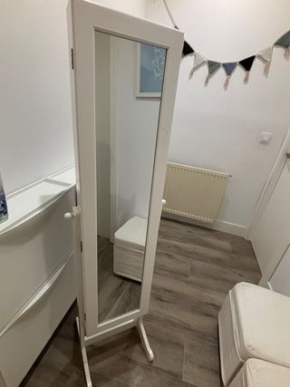 Espejo Joyero Blanco