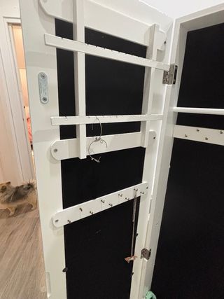 Espejo Joyero Blanco