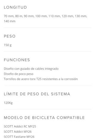 Manillar carbono Syncros