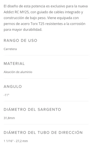 Manillar carbono Syncros