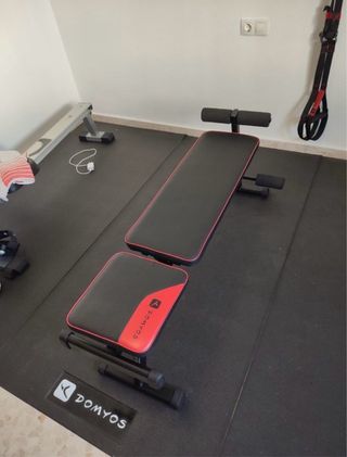 Banco musculación Decathlon