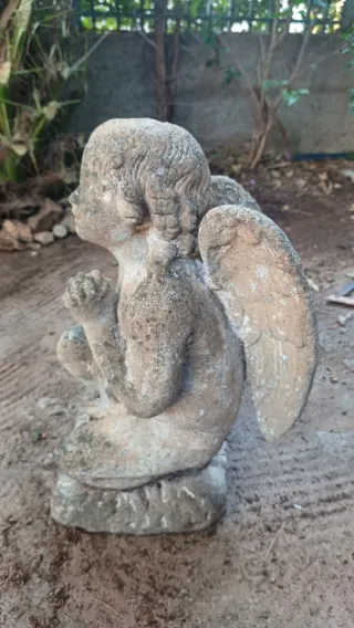 Estatuilla Jardín Vintage años 70 Hormigón
