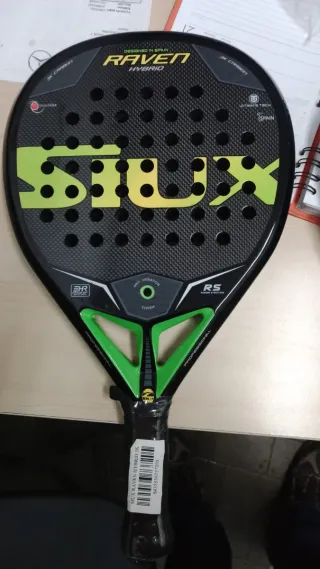 Pala Padel Siux Raven Hybrid 3K